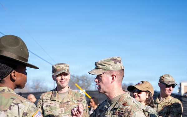 Joint Base San Antonio members participate in the San Antonio 39th Dr. Martin Luther King Jr. march