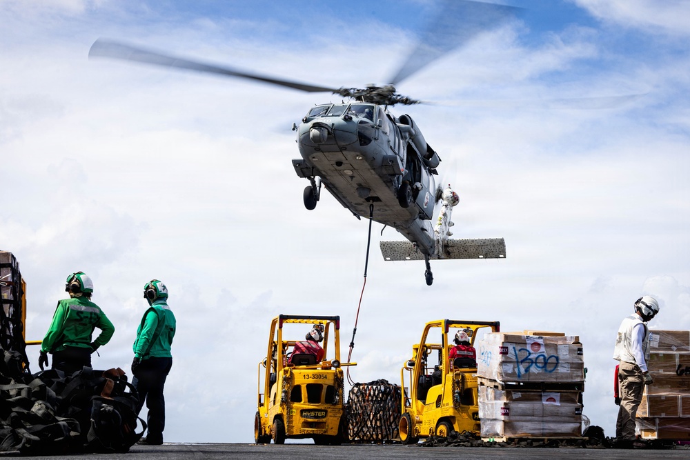 HSC-9 Replenishment-at-Sea Operations