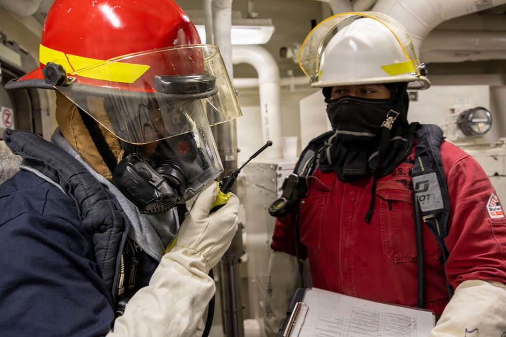 USS Stockdale conducts routine operations