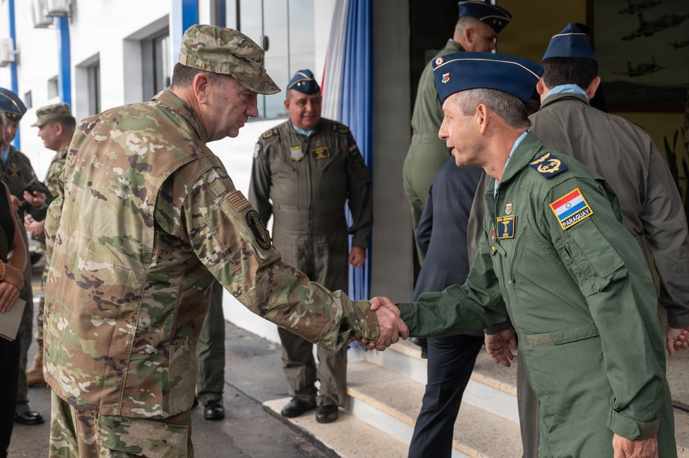 Massachusetts National Guard joins Paraguay in celebrating 46th anniversary of Paraguayan Air Force’s fighter wing