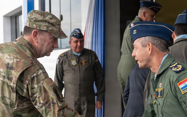 Massachusetts National Guard joins Paraguay in celebrating 46th anniversary of Paraguayan Air Force’s fighter wing