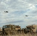 1-153rd Cavalry Regiment integrates UH-60L Black Hawks and LMTVs during QRF riot control training