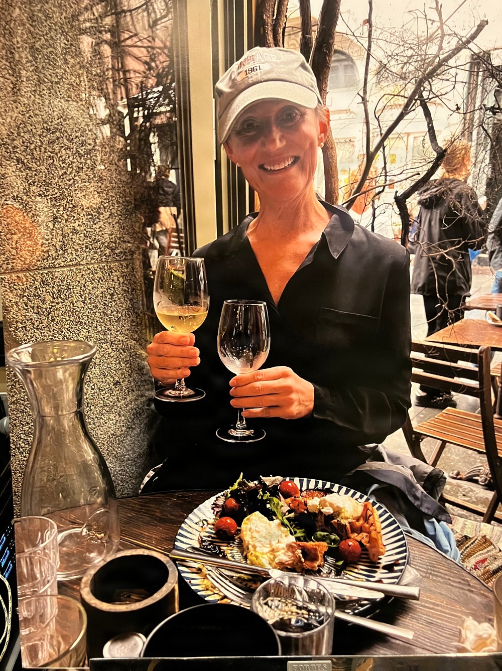 Joyce Anacker in Europe