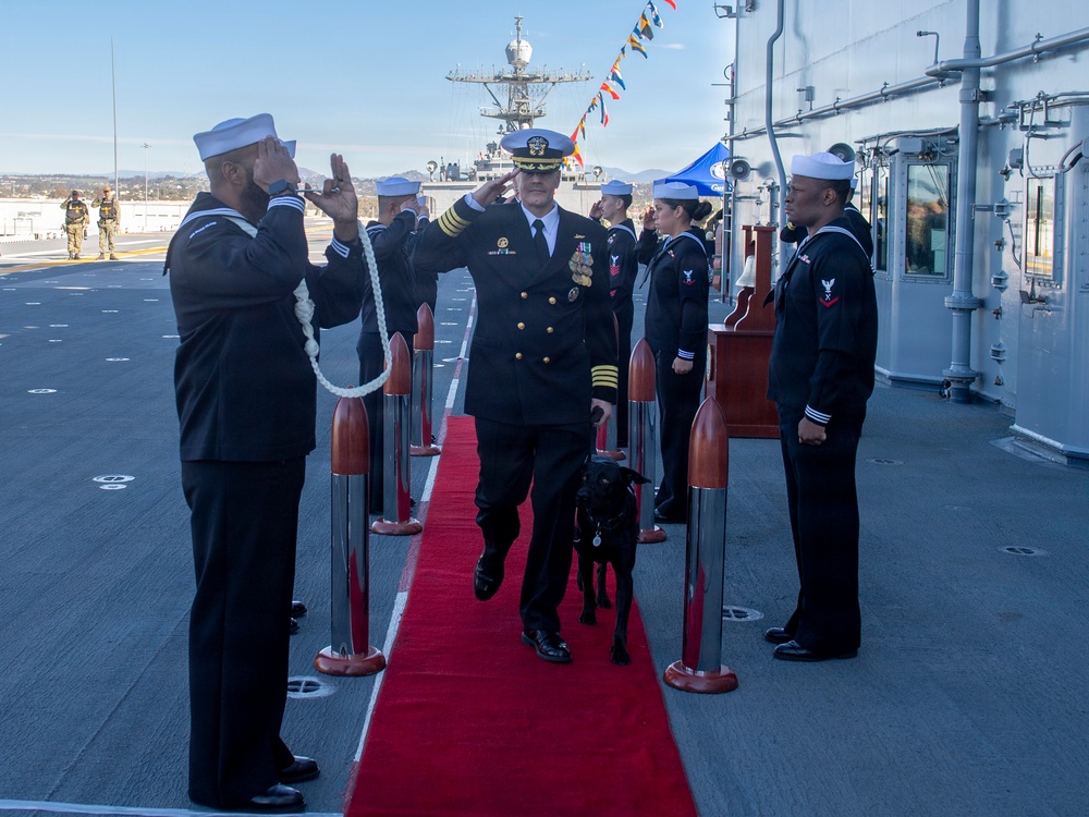 Makin Island Change of Command Ceremony