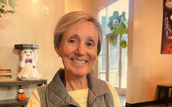Joyce Anacker in civilian retirement