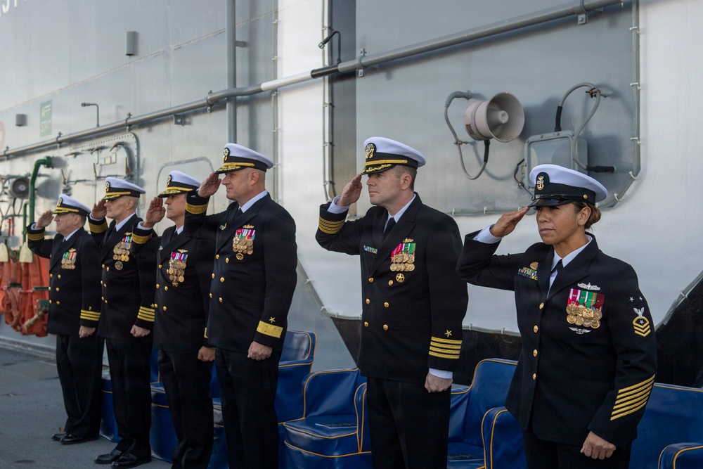 Makin Island Change of Command Ceremony