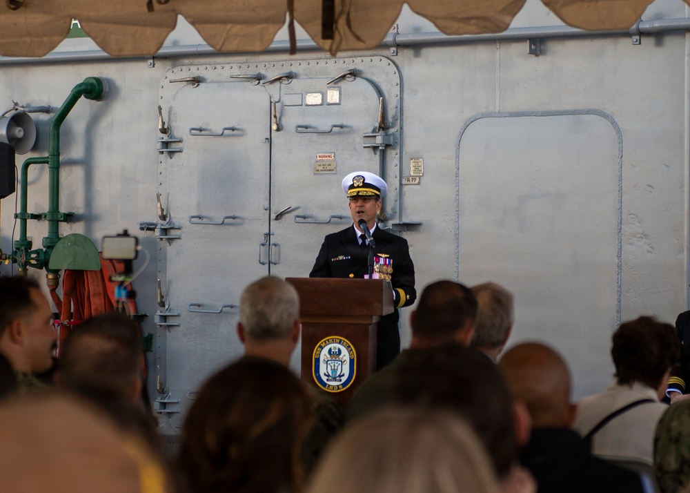 Makin Island Change of Command Ceremony