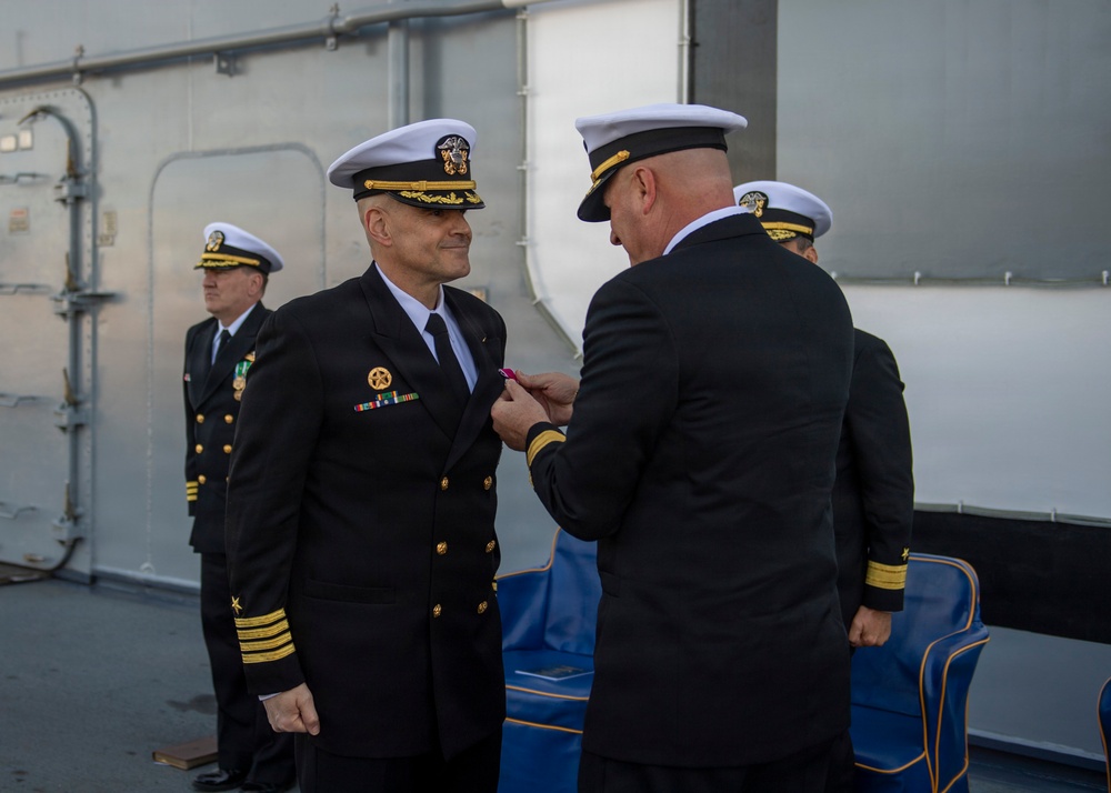 Makin Island Change of Command Ceremony