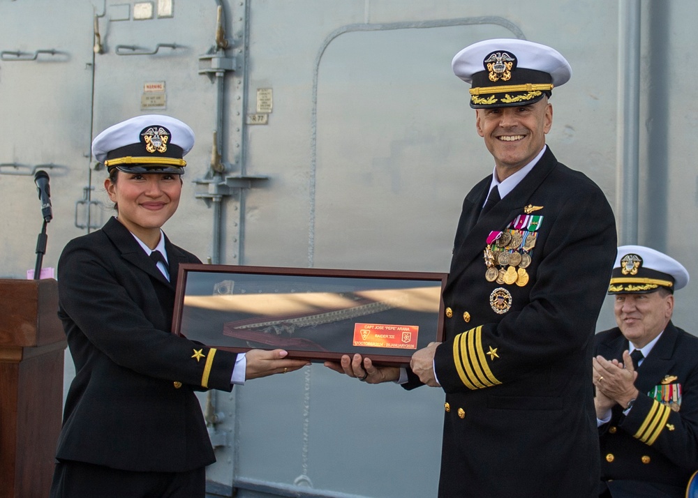 Makin Island Change of Command Ceremony