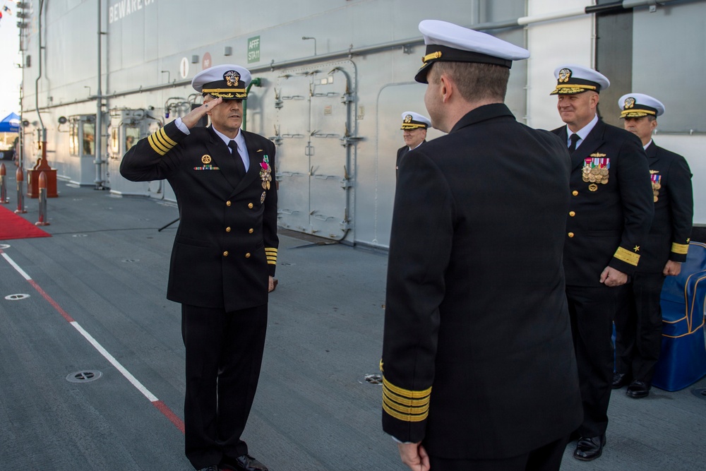 Makin Island Change of Command Ceremony