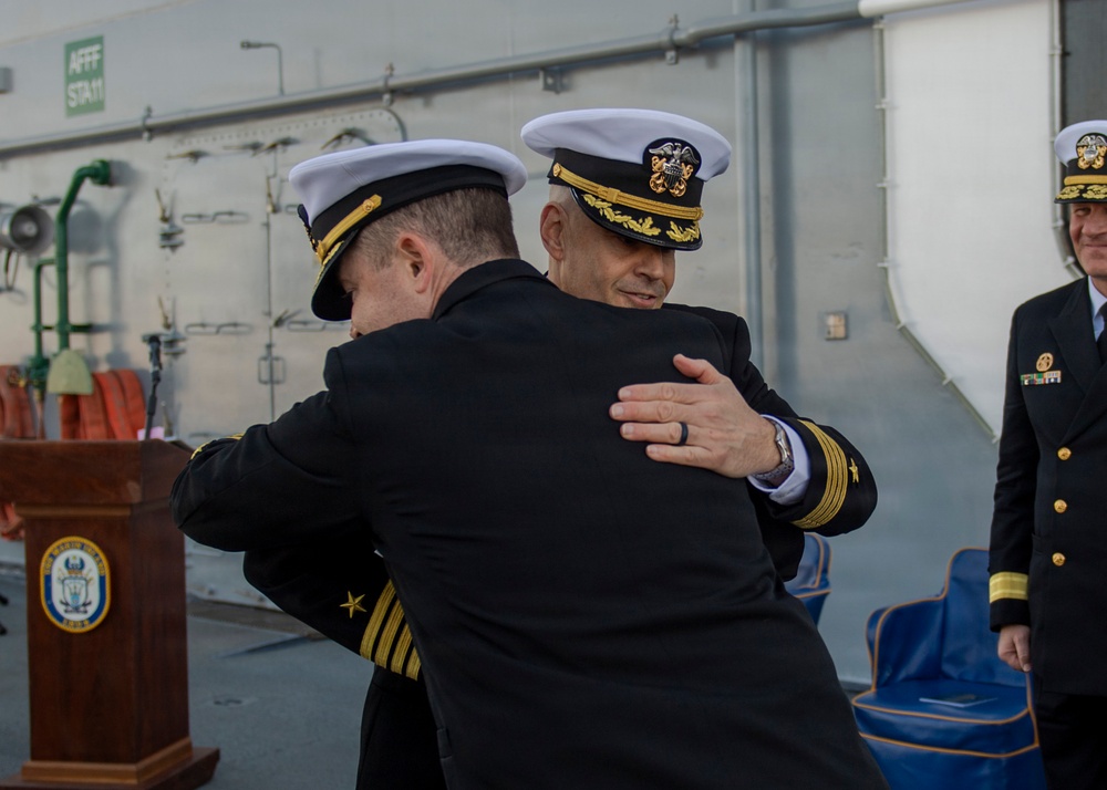 Makin Island Change of Command Ceremony