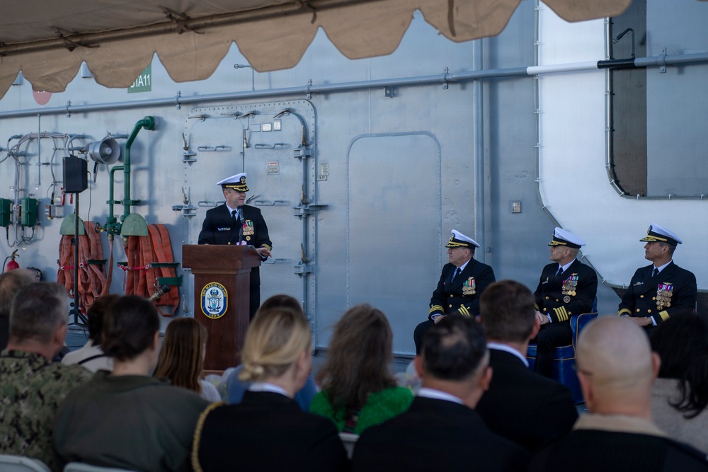 Makin Island Change of Command Ceremony
