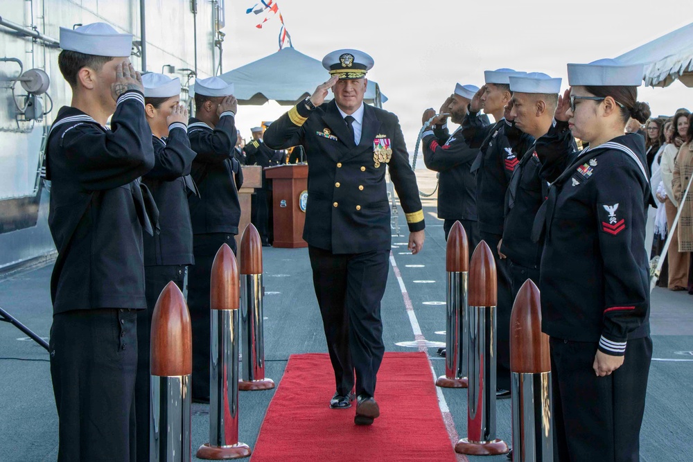 Makin Island Change of Command