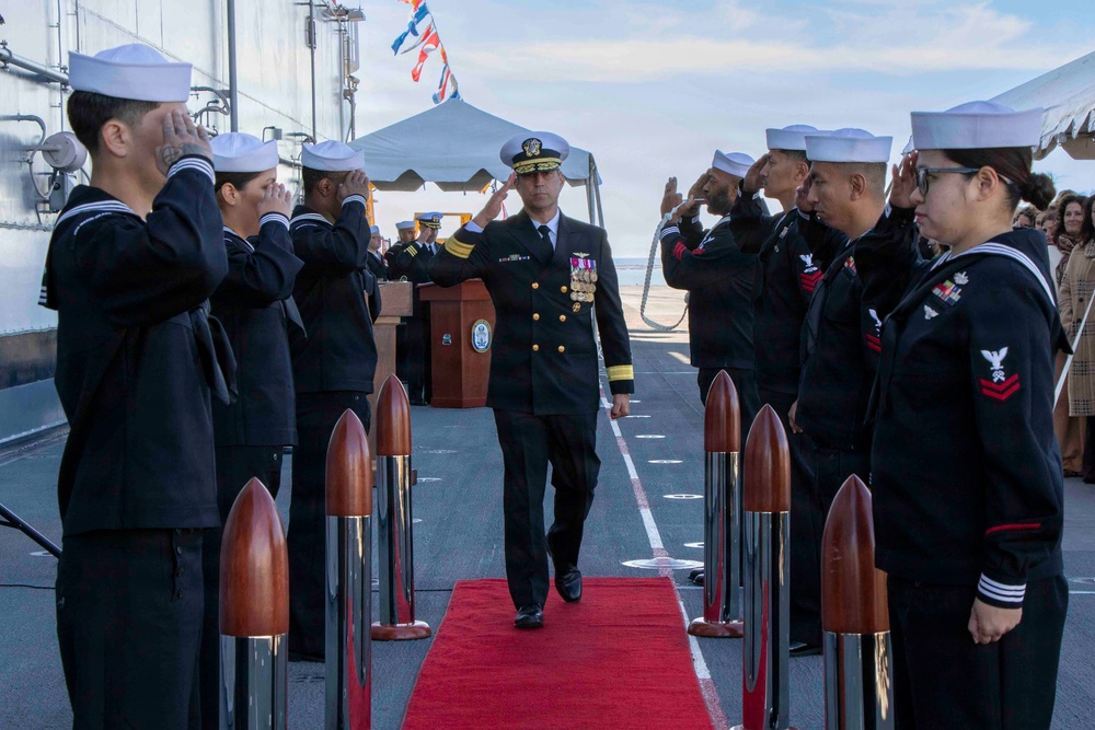 Makin Island Change of Command