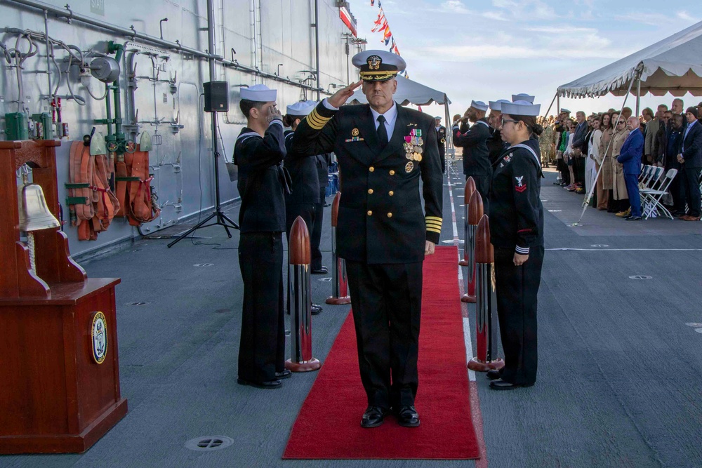 Makin Island Change of Command