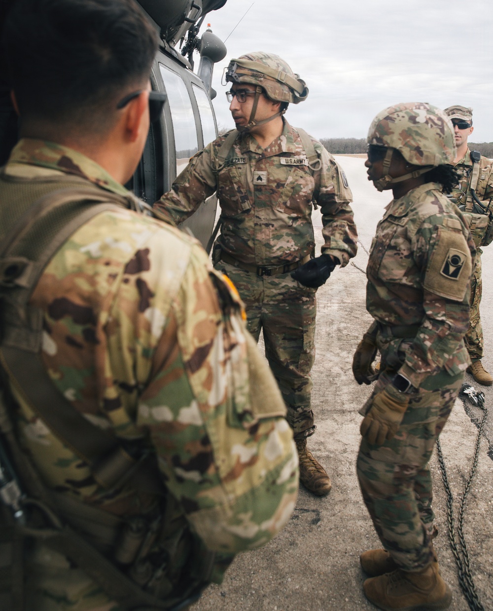 Alpha Troop, 1-153rd Cavalry Regiment Conducts Aviation and MEDEVAC Training