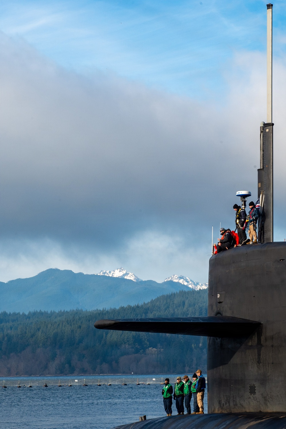 USS Pennsylvania (SSBN 735) Arrives at Naval Base Kitsap-Bangor