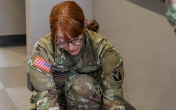 53rd Brigade Support Battalion conduct patient care during a mass casualty exercise supported by MEDEVAC