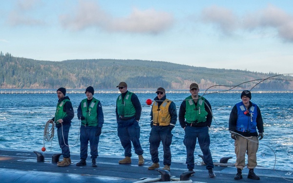 USS Pennsylvania (SSBN 735) Arrives at Naval Base Kitsap-Bangor