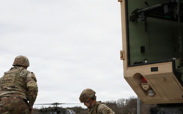 53rd Brigade Support Battalion conduct patient care during a mass casualty exercise supported by MEDEVAC