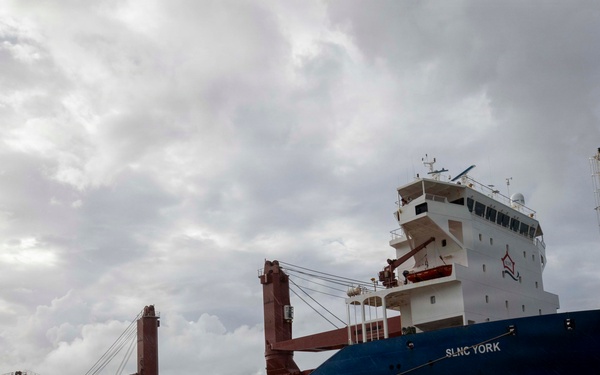 SLNC York supports USMC operations on Tinian