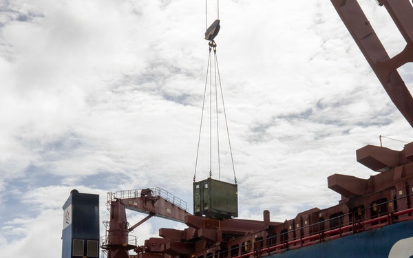 SLNC York supports USMC operations on Tinian