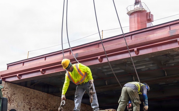 SLNC York supports USMC operations on Tinian