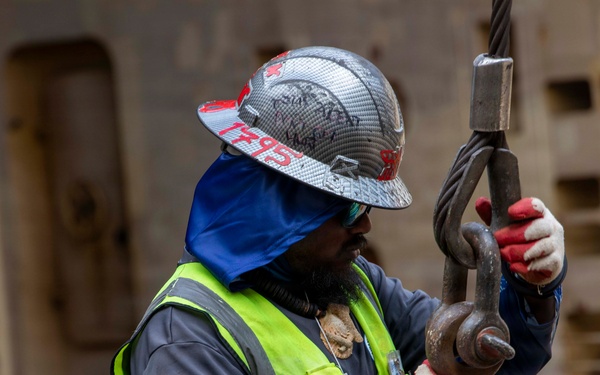 SLNC York supports USMC operations on Tinian