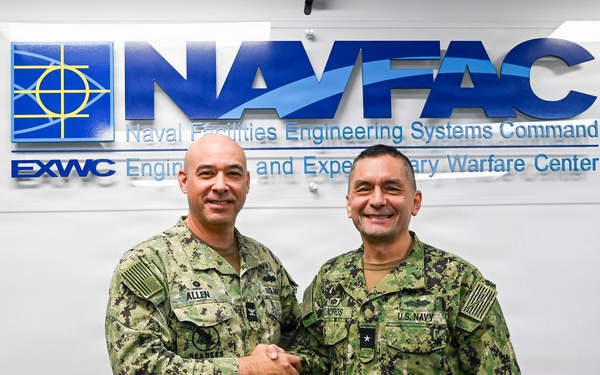 NAVFAC EXWC Hosts NAVFAC Atlantic Commander, Showcases Work in Delivering Agile Solutions to Warfighter