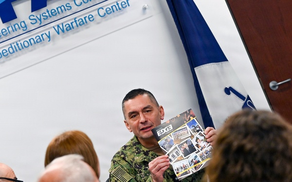 NAVFAC EXWC Hosts NAVFAC Atlantic Commander, Showcases Work in Delivering Agile Solutions to Warfighter