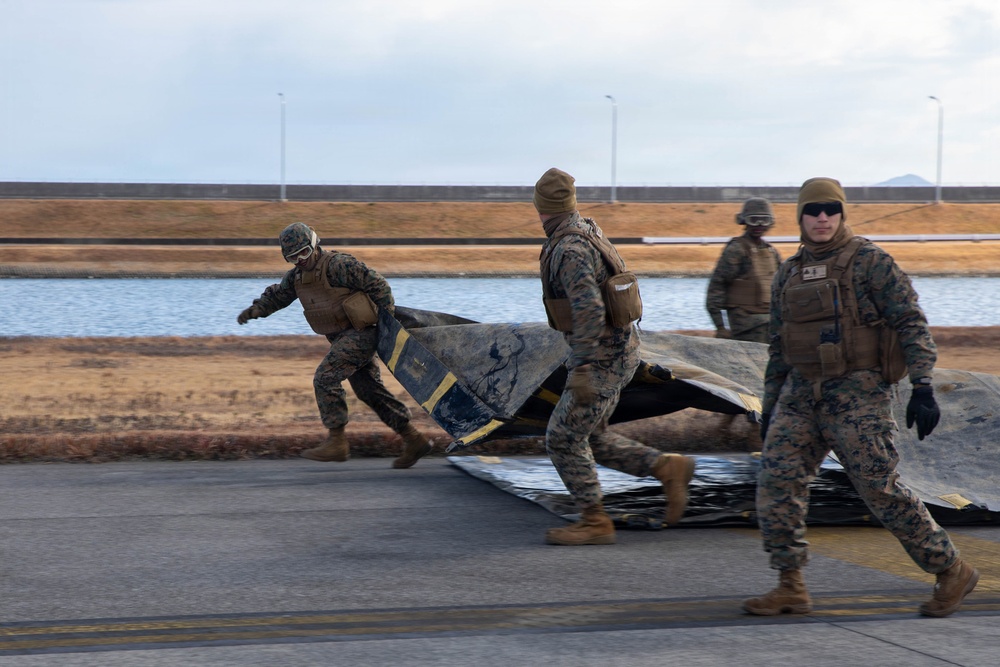 VMFA-232 rearm and refuel at MCAS Iwakuni