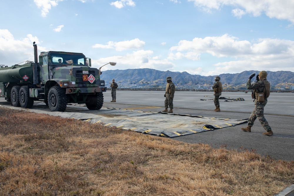 VMFA-232 rearm and refuel at MCAS Iwakuni