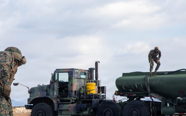 VMFA-232 rearm and refuel at MCAS Iwakuni