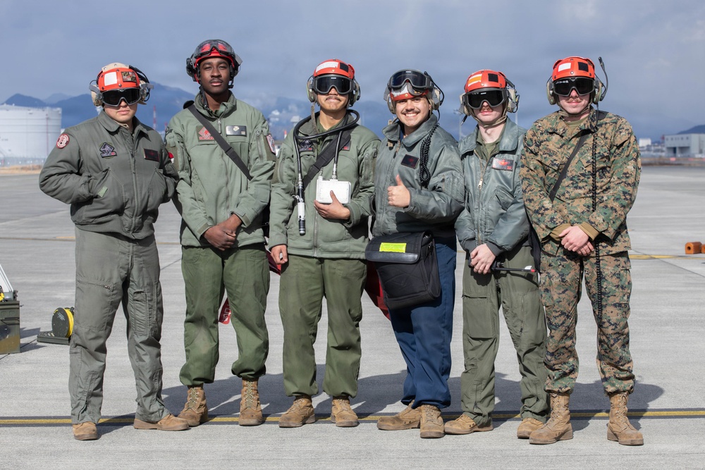 VMFA-232 rearm and refuel at MCAS Iwakuni