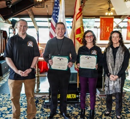Fort Hamilton recognizes employees at quarterly awards ceremony