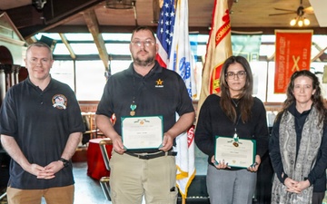 Fort Hamilton recognizes employees at quarterly awards ceremony