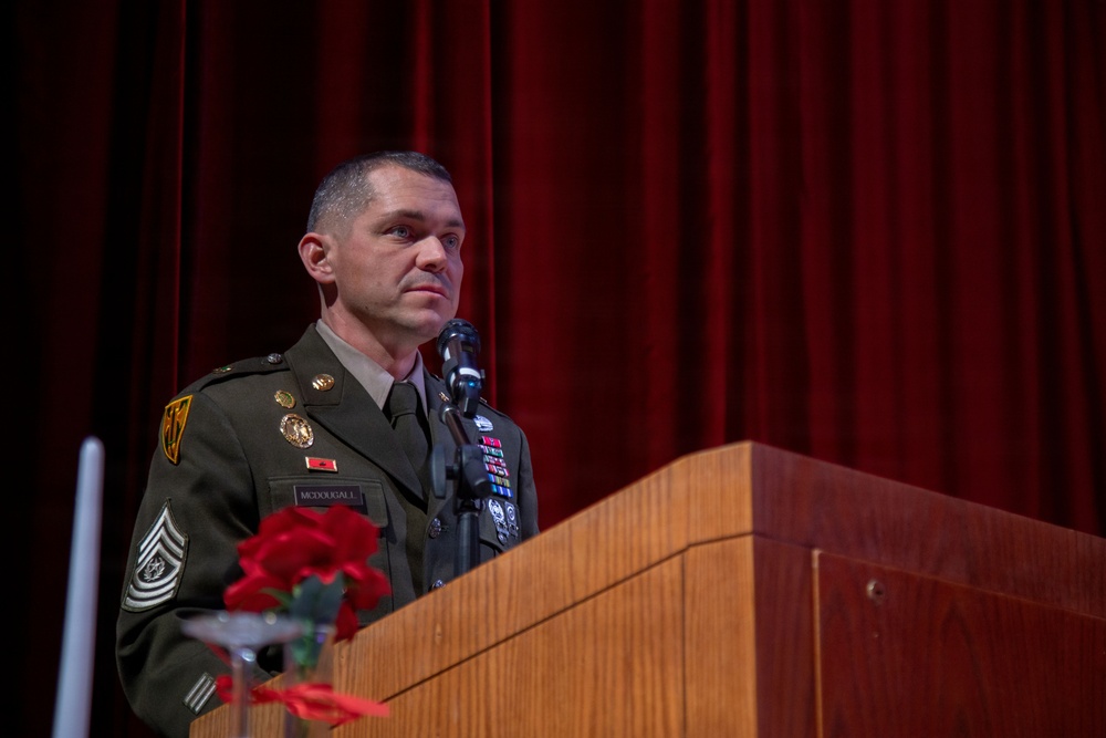 Headquarters and Headquarters Battalion NCO Induction Ceremony