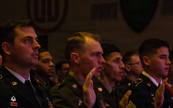 Headquarters and Headquarters Battalion NCO Induction Ceremony