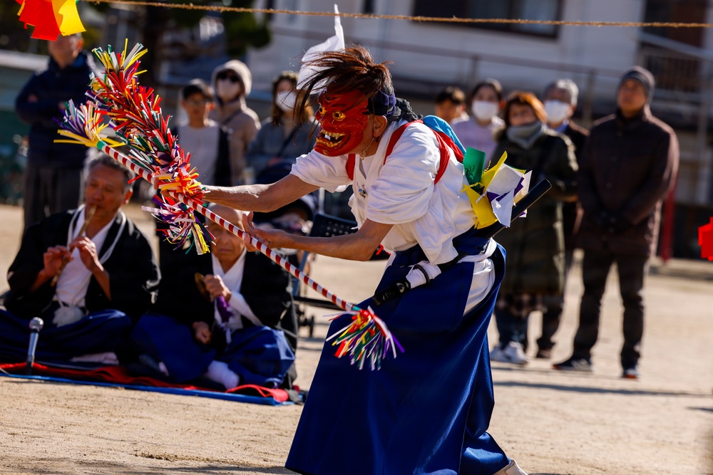 Kawashimo Tondo Bonfire Festival