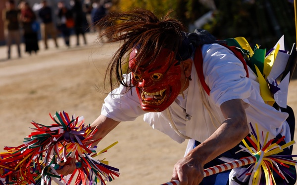 Kawashimo Tondo Bonfire Festival