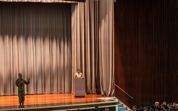 5th Air Force Senior Enlisted Leader Reinforces Readiness with Team Kadena