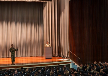 5th Air Force Senior Enlisted Leader Reinforces Readiness with Team Kadena