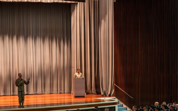 5th Air Force Senior Enlisted Leader reinforces readiness with Team Kadena