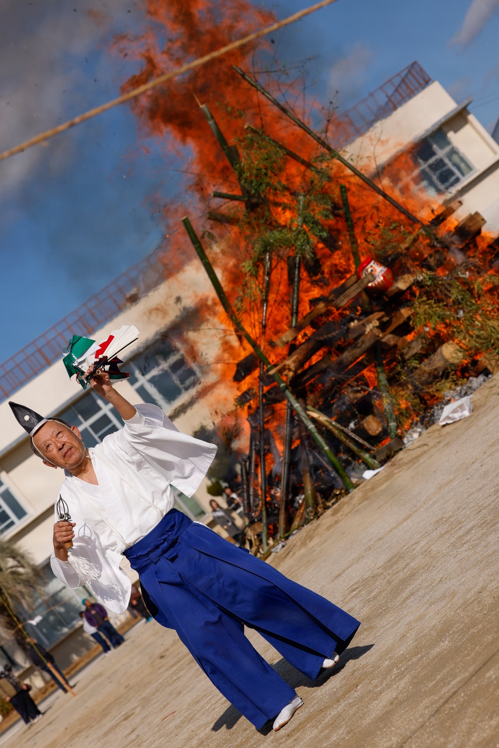 Kawashimo Tondo Bonfire Festival