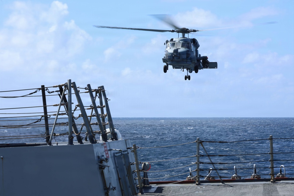 USS Thomas Hudner (DDG 116) Flight Operations