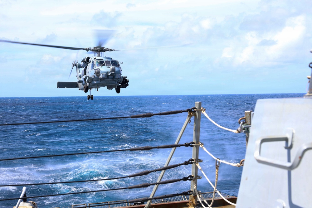 USS Thomas Hudner (DDG 116) Flight Operations