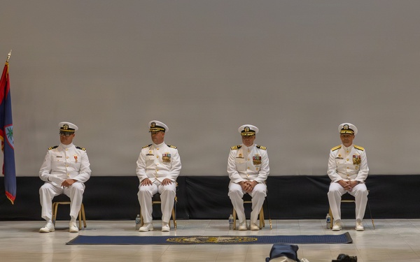 USS Frank Cable Holds Change of Command