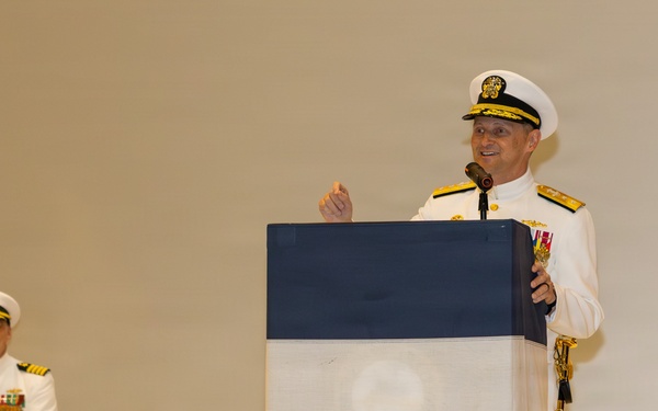 USS Frank Cable Holds Change of Command