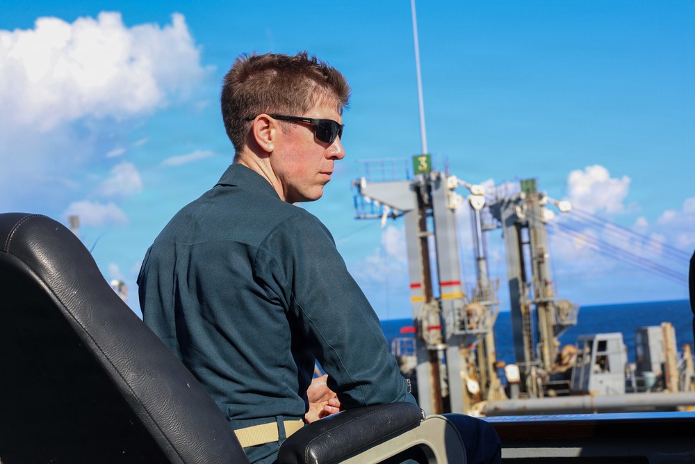 USS Thomas Hudner (DDG 116) Replenishment-at-sea