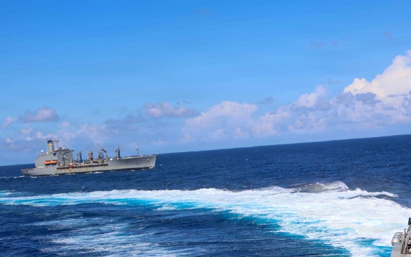 USS Thomas Hudner (DDG 116) Replenishment-at-sea